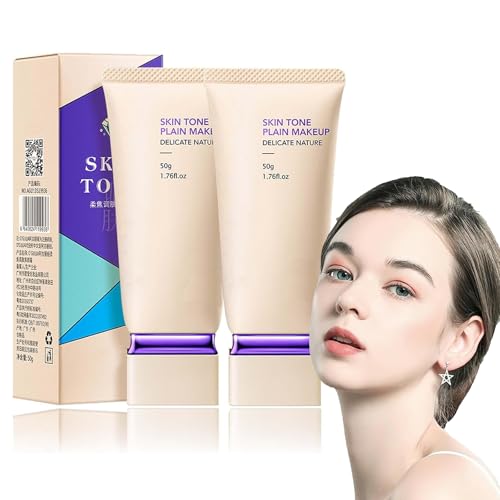 Ogulia Hydrating Concealer Translucent Face Cream,Whitening Soft Focus Skin Tinting Cream,Brightening Hydrating Concealer Waterproof Foundation Cream,Naked Foundation (2 Pcs, One size) von Goniome