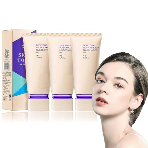 Ogulia Hydrating Concealer Translucent Face Cream,Whitening Soft Focus Skin Tinting Cream,Brightening Hydrating Concealer Waterproof Foundation Cream,Naked Foundation (3 Pcs, One size) von Goniome