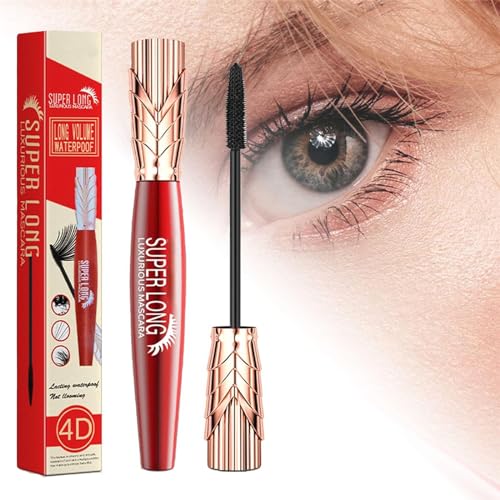 Yanoina Super Long Luxurious Mascara,4D Waterproof And Sweat Proof Drying And Not Sticky Mascara, Super Long Mascara, Stereo Lengthening Mascara,Instant Volumizing Mascara (1 PCS) von Goniome