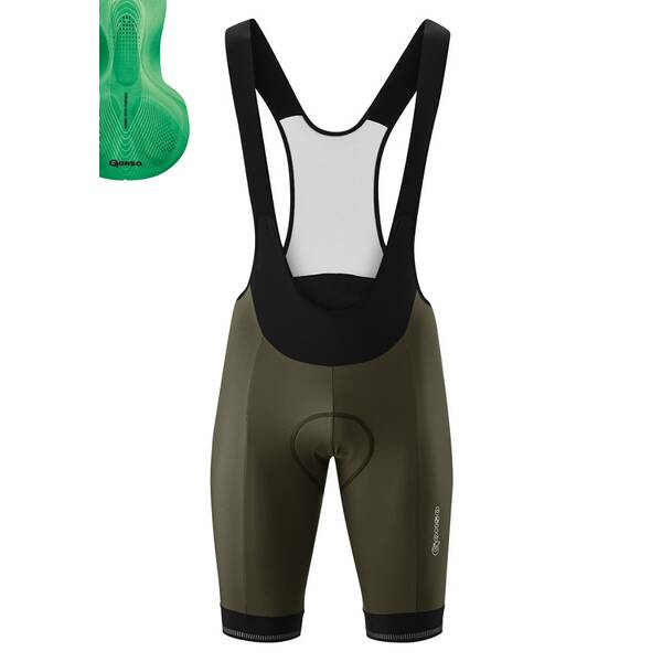GONSO Herren Latzhose SITIVO BIB M He-Radshort-bib von Gonso