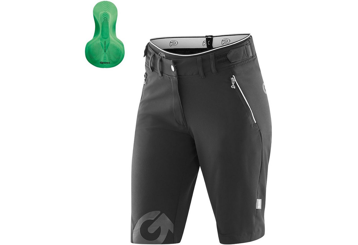Gonso 2-in-1-Shorts Shorts MTB Sitivo Green von Gonso