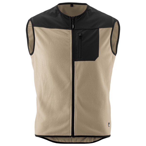 Gonso - Adventure Vest Fleece - Fahrradweste Gr M beige von Gonso