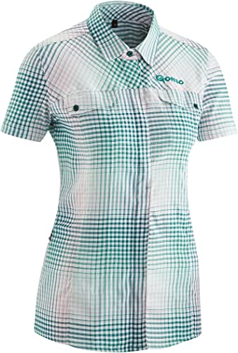 Gonso Arenda Kurzarmhemd Damen transparent Größe EU 48 | XL 2022 T-Shirt von Gonso