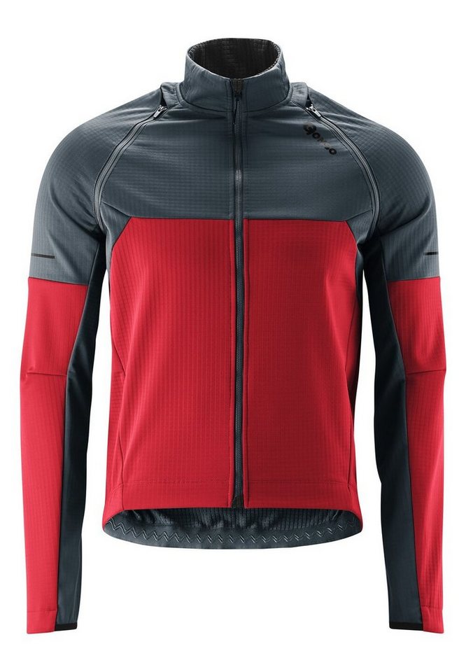 Gonso Bikerjacke Gonso Herren CANOSIO G-SHELL STRUCTURE ZIPP Radjac von Gonso