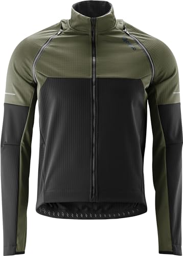 Gonso Canosio Softshell Zip-Off Jacke Herren oliv von Gonso