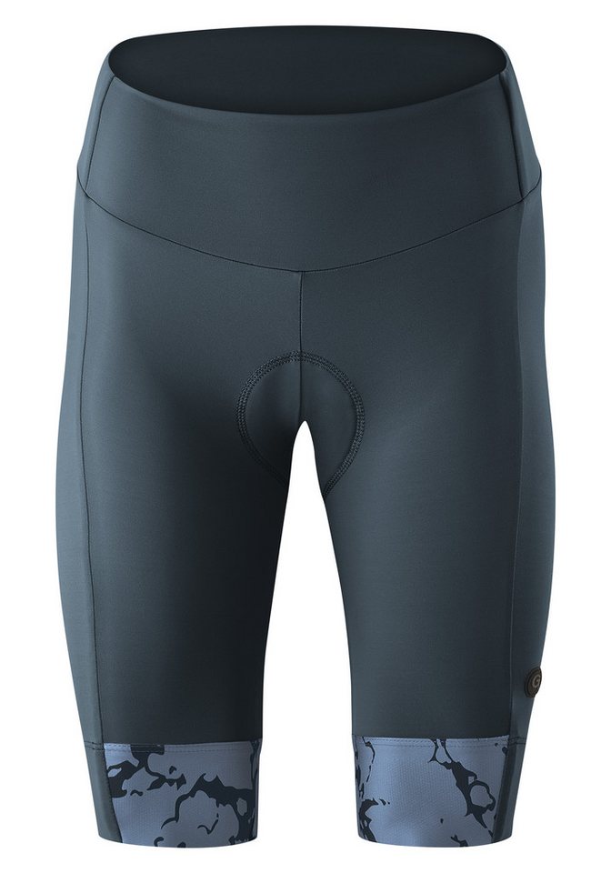 Gonso Fahrradhose CAPARINA Damen Radhose mit Sitzpolster, Radlerhose mit Komfortbund, Tight Fit von Gonso