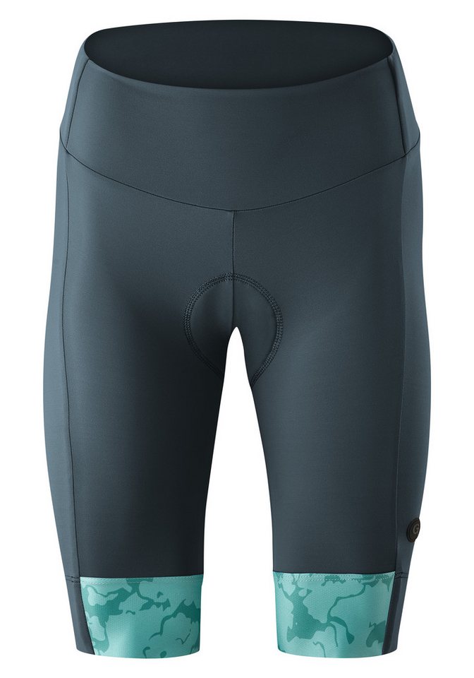 Gonso Fahrradhose CAPARINA Damen Radhose mit Sitzpolster, Radlerhose mit Komfortbund, Tight Fit von Gonso