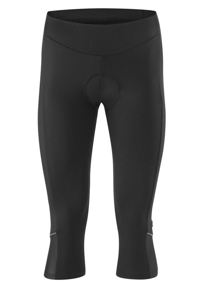 Gonso Fahrradhose Essential Tight 3/4 W Damen 3/4 Radhose mit Sitzpolster, atmungsaktive Radlerhose, Tight Fit von Gonso