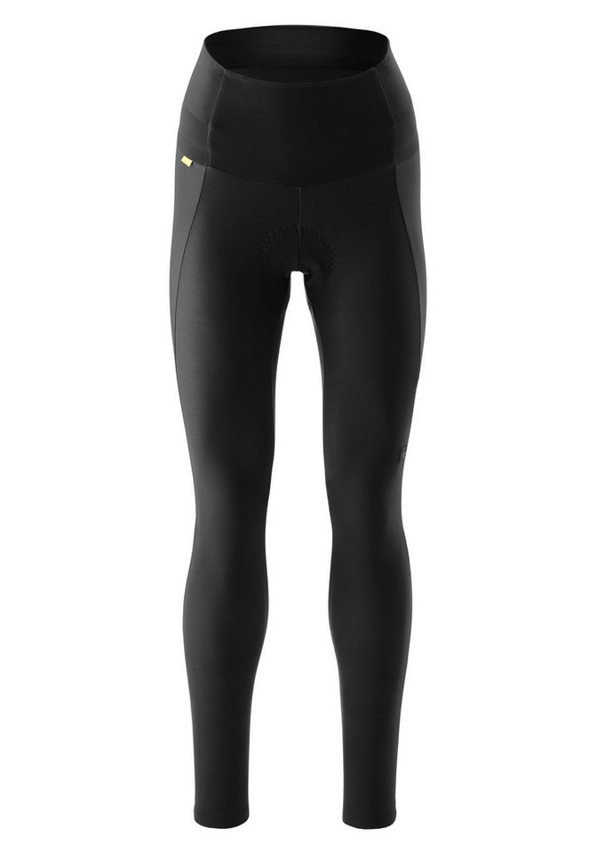 Gonso Fahrradhose Essential Tight High Waist Therm W Damen Radhose mit Dry Up Air Sitzpolster, Tight Fit von Gonso