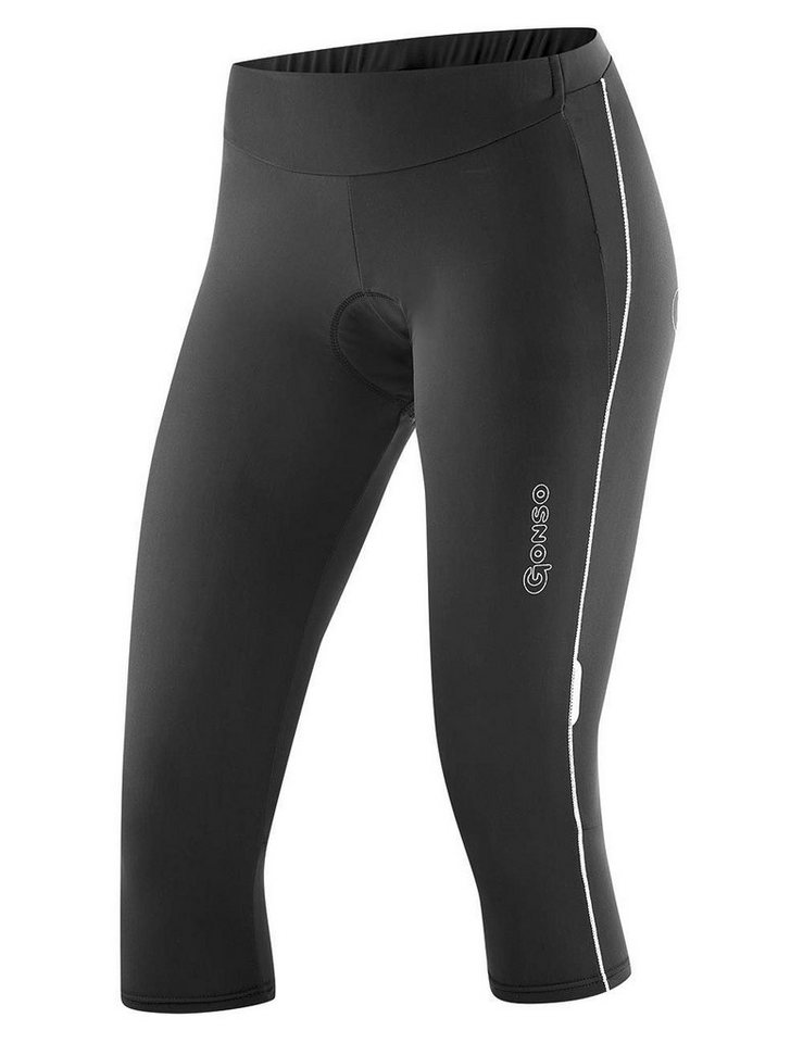 Gonso Fahrradhose Gonso Da. Radhose 3/4 LECCE 26107 schwarz von Gonso