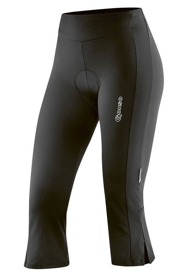 Gonso Fahrradhose Gonso Damen JANE 3/4 Radhose 26207 schwarz von Gonso