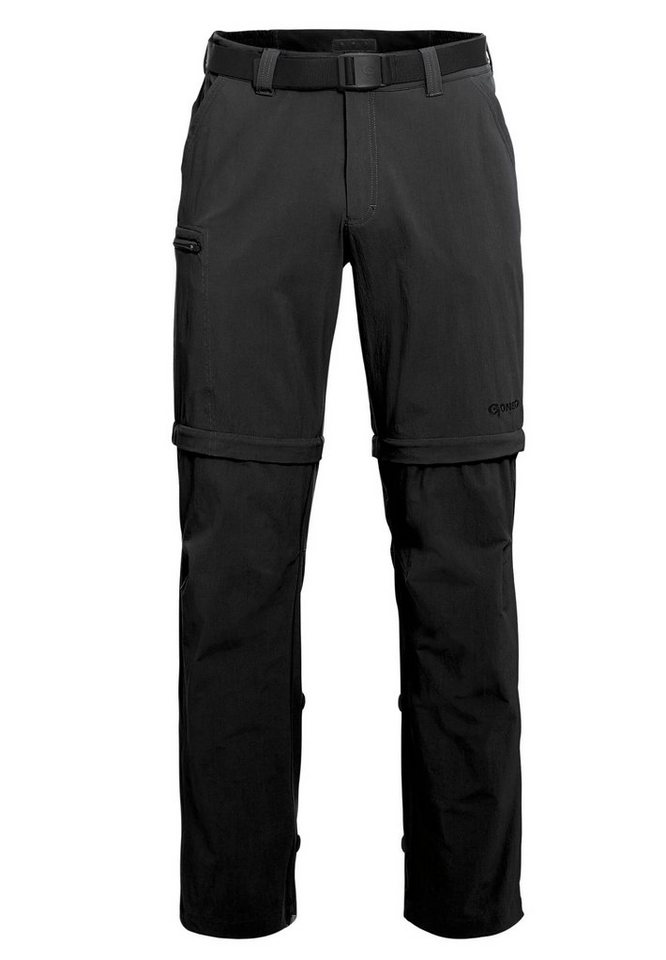 Gonso Fahrradhose Gonso Herren PORTLAND Zip-Off Bike Hose 15033 blac von Gonso