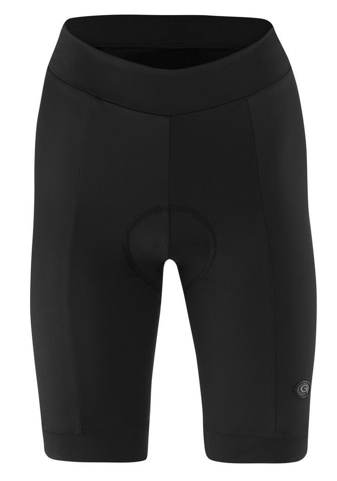 Gonso Fahrradhose Lisa Damen Radhose, kurze atmungsaktive Radlerhose, Sitzpolster, Tight Fit von Gonso