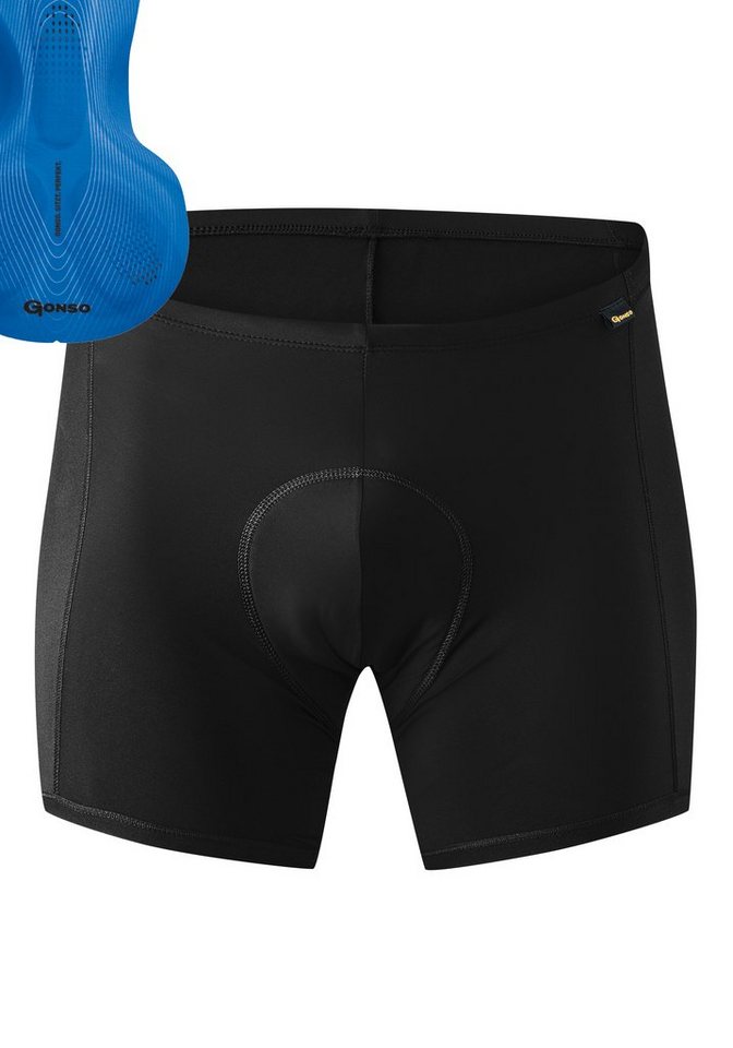 Gonso Fahrradhose Sitivo U M Herren Fahrradunterhose, atmungsaktive Radhose, Sitzpolster, Tight Fit von Gonso