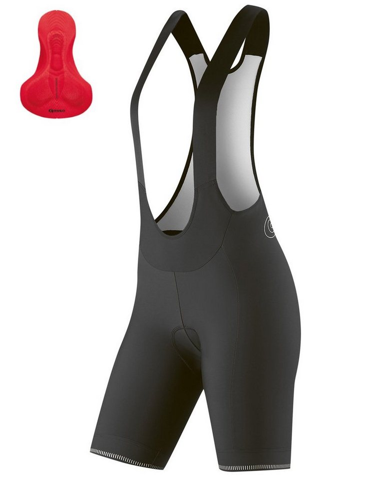 Gonso Fahrradhose Sitivo W BIB 0 Damen Rennradhose mit innovativem Sitzpolsterkonzept von Gonso