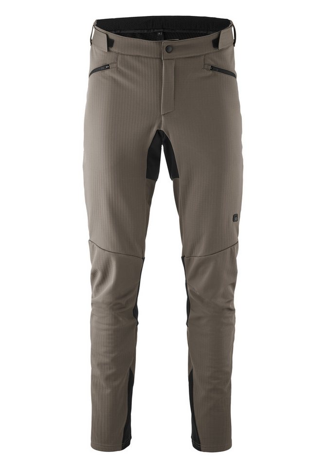 Gonso Fahrradhose Trail Pants Softshell M Herren Softshell-Radhose, atmungsaktive MTB-Hose ohne Sitzpolster von Gonso