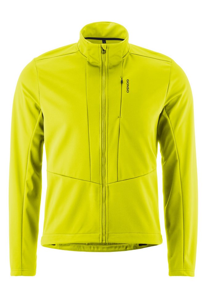 Gonso Fahrradjacke ADVENTURE JACKET SOFTSHELL M Herren Softshell-Jacke, Radjacke slim fit von Gonso