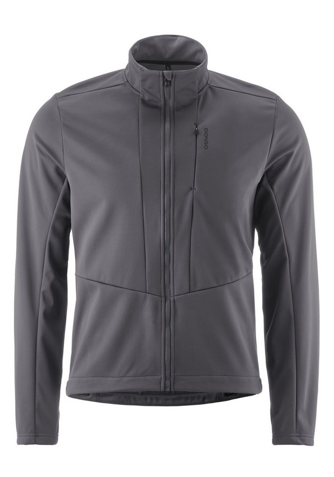 Gonso Fahrradjacke ADVENTURE JACKET SOFTSHELL M Herren Softshell-Jacke, Radjacke slim fit von Gonso