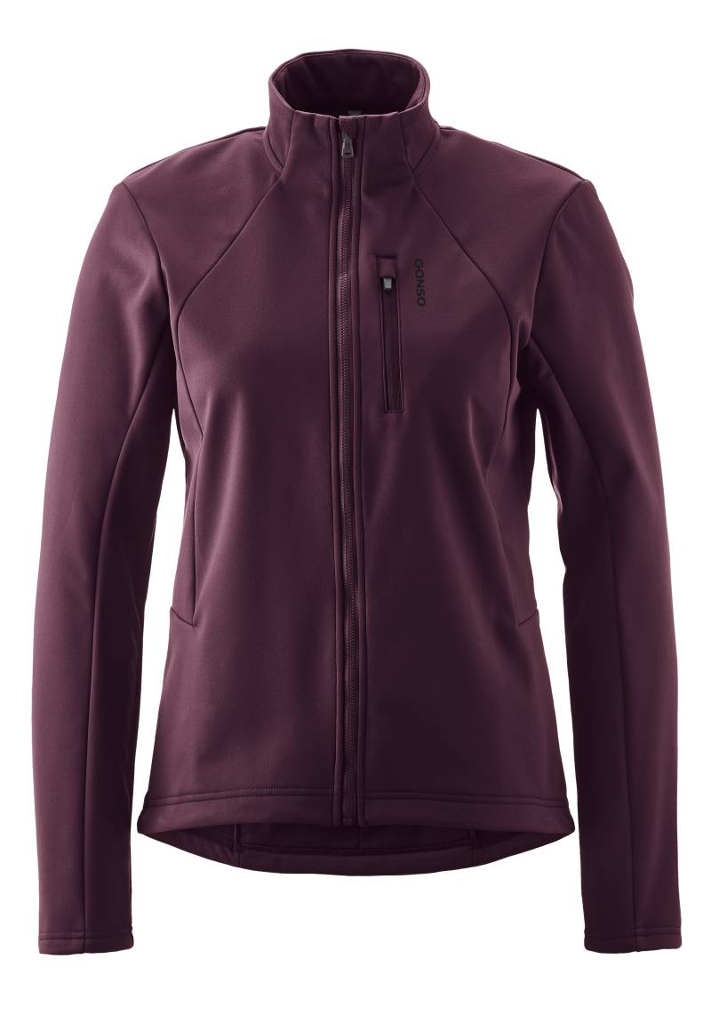 Gonso Fahrradjacke "ADVENTURE JACKET SOFTSHELL W" Damen Radjacke, atmungsaktiv, Slim Fit von Gonso
