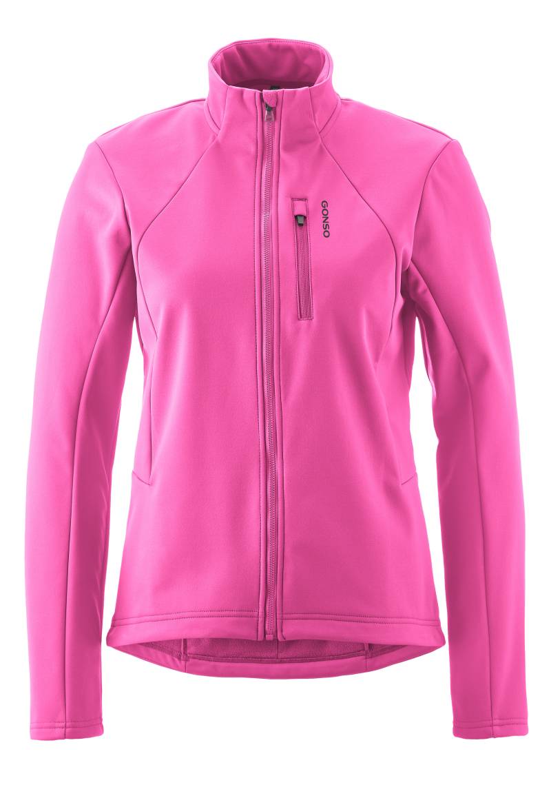 Gonso Fahrradjacke "ADVENTURE JACKET SOFTSHELL W" Damen Radjacke, atmungsaktiv, Slim Fit von Gonso