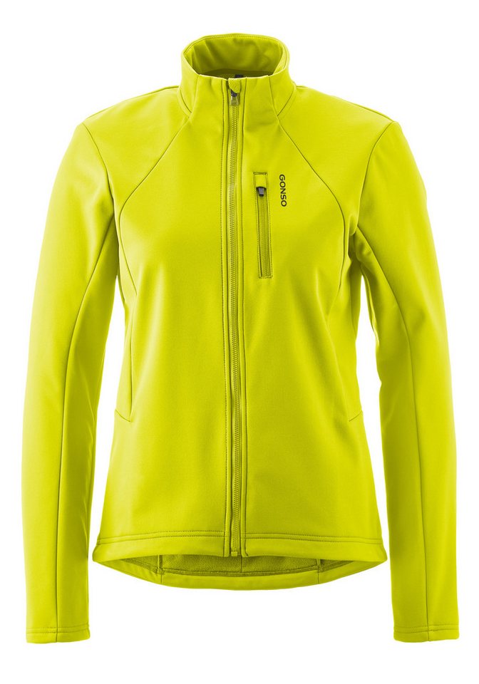 Gonso Fahrradjacke ADVENTURE JACKET SOFTSHELL W Damen Radjacke, atmungsaktiv, Slim Fit von Gonso