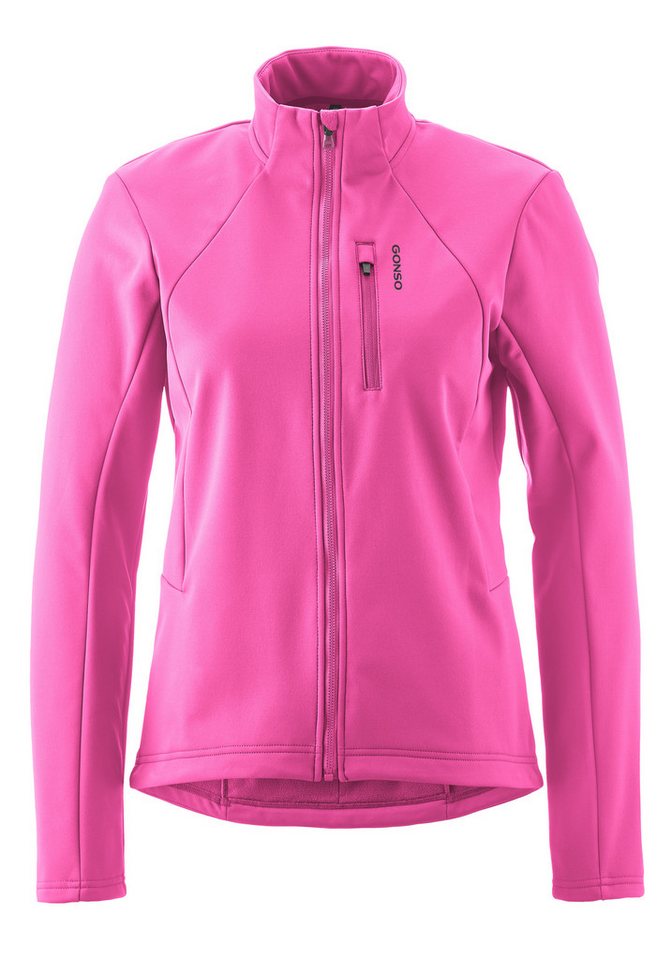 Gonso Fahrradjacke ADVENTURE JACKET SOFTSHELL W Damen Radjacke, atmungsaktiv, Slim Fit von Gonso