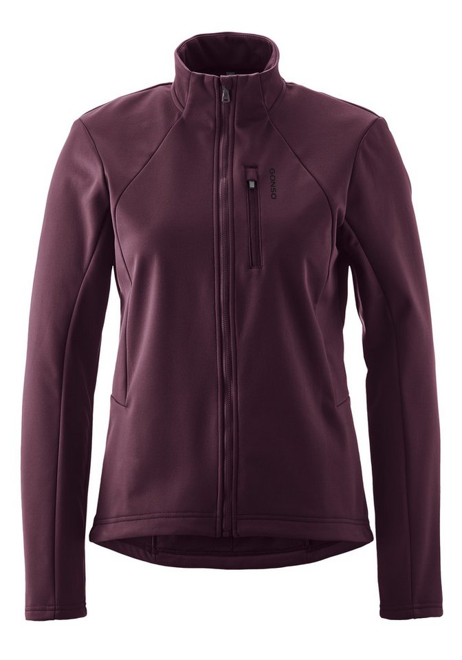 Gonso Fahrradjacke ADVENTURE JACKET SOFTSHELL W Damen Radjacke, atmungsaktiv, Slim Fit von Gonso