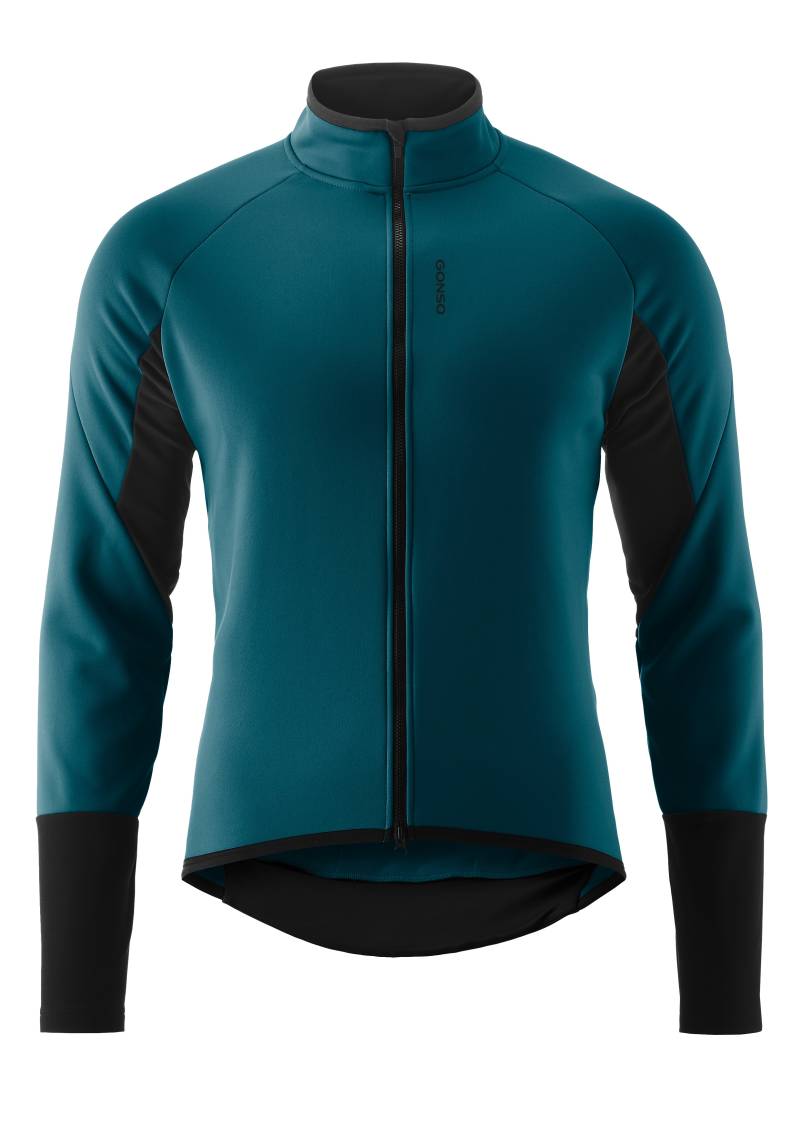 Gonso Fahrradjacke "ROAD JACKET SOFTSHELL 2 M" Herren Softshell-Jacke, atmungsaktive Radjacke, Tight Fit von Gonso
