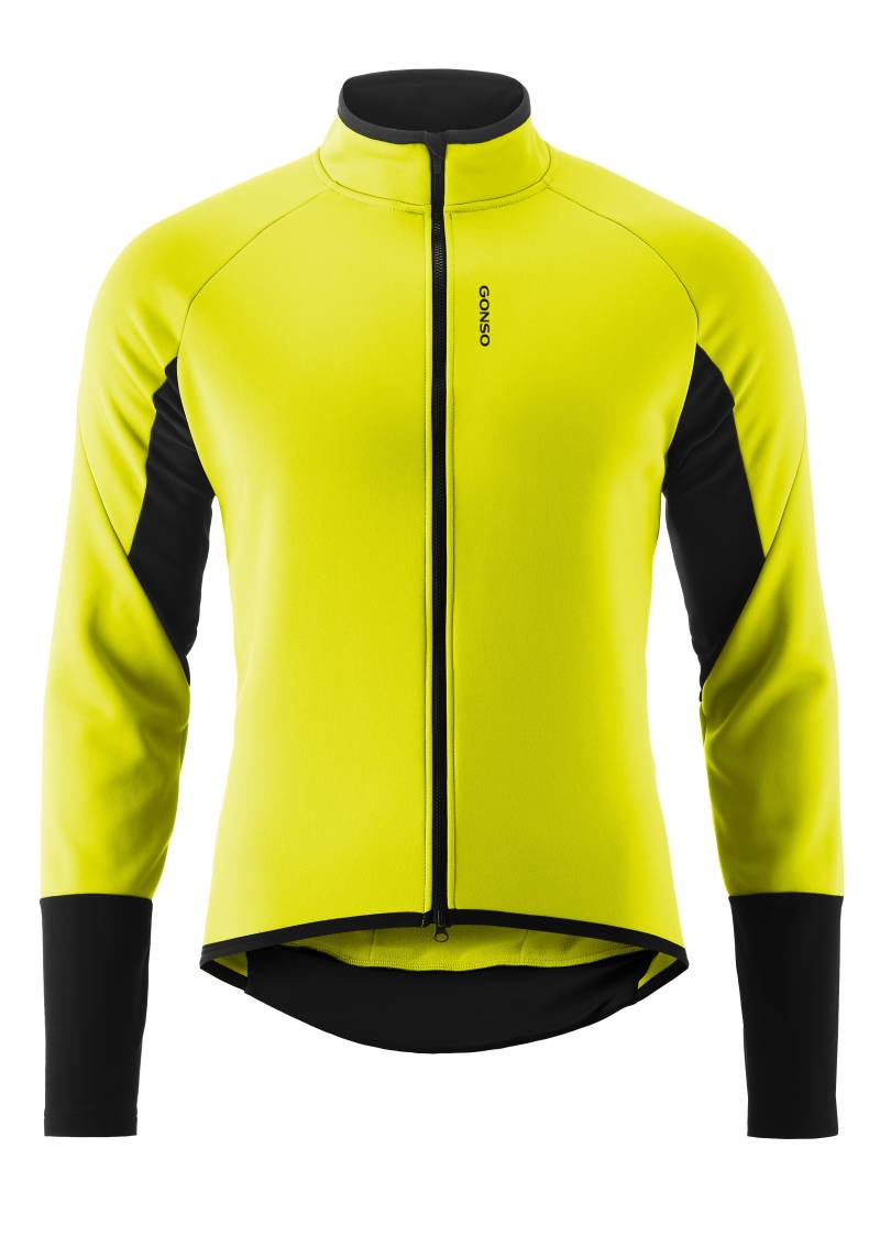 Gonso Fahrradjacke "ROAD JACKET SOFTSHELL 2 M" Herren Softshell-Jacke, atmungsaktive Radjacke, Tight Fit von Gonso