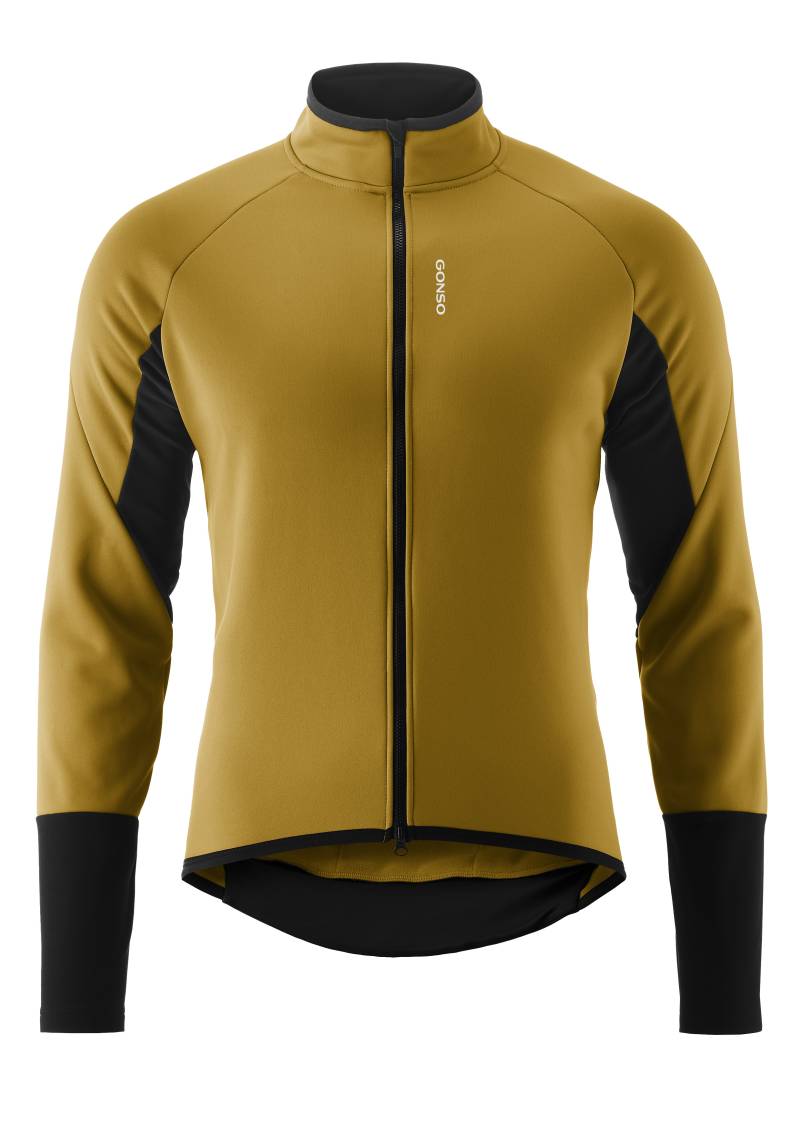 Gonso Fahrradjacke "ROAD JACKET SOFTSHELL 2 M" Herren Softshell-Jacke, atmungsaktive Radjacke, Tight Fit von Gonso