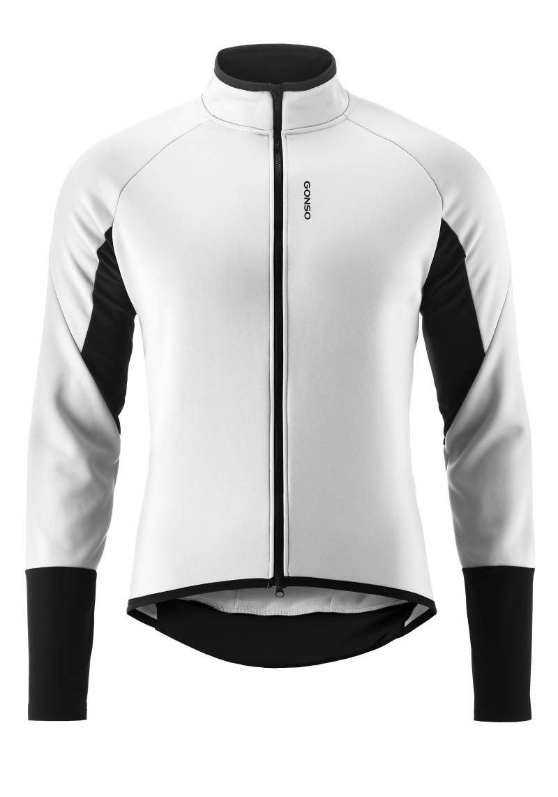 Gonso Fahrradjacke "ROAD JACKET SOFTSHELL 2 M" Herren Softshell-Jacke, atmungsaktive Radjacke, Tight Fit von Gonso