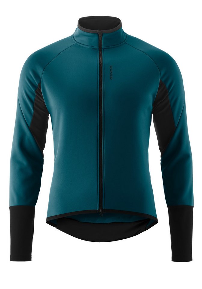 Gonso Fahrradjacke ROAD JACKET SOFTSHELL 2 M Herren Softshell-Jacke, atmungsaktive Radjacke, Tight Fit von Gonso