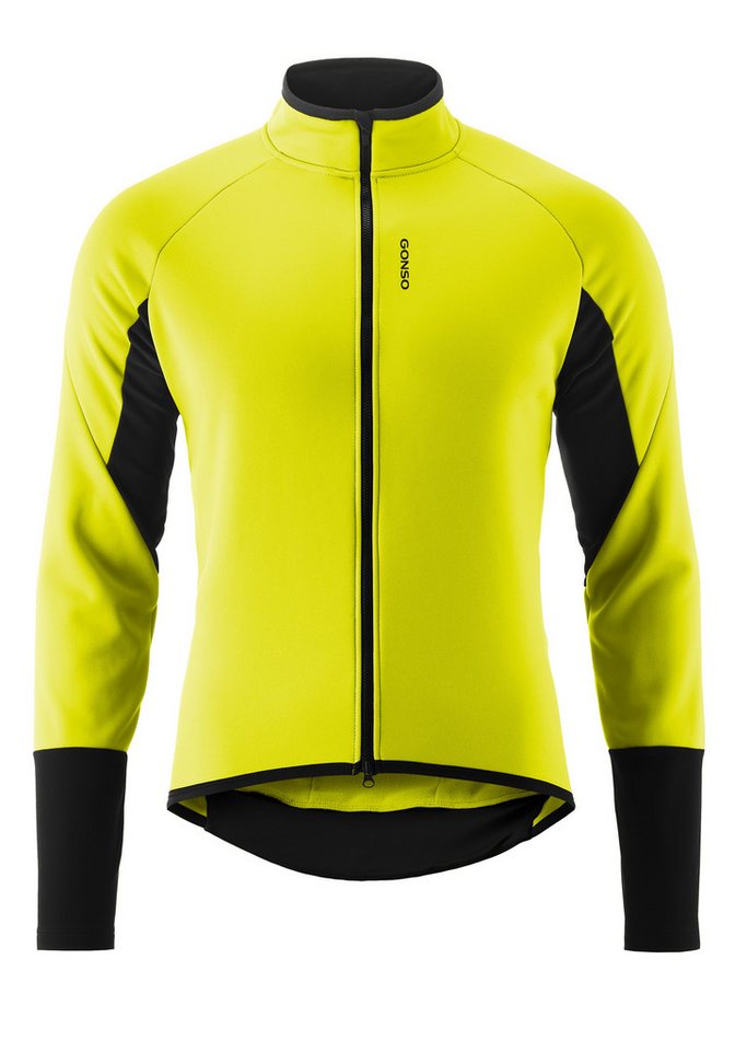 Gonso Fahrradjacke ROAD JACKET SOFTSHELL 2 M Herren Softshell-Jacke, atmungsaktive Radjacke, Tight Fit von Gonso