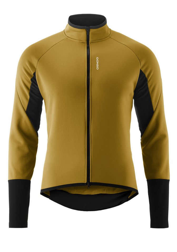 Gonso Fahrradjacke ROAD JACKET SOFTSHELL 2 M Herren Softshell-Jacke, atmungsaktive Radjacke, Tight Fit von Gonso