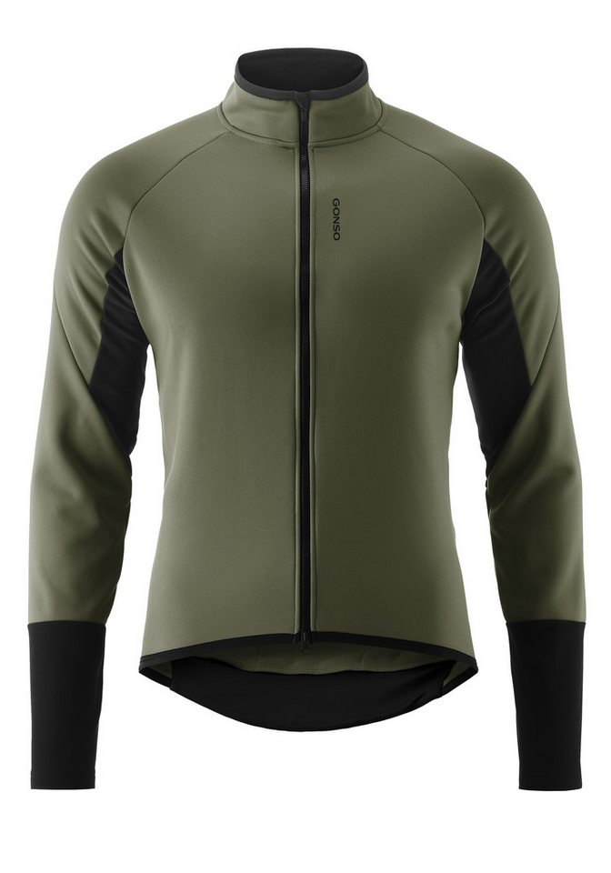 Gonso Fahrradjacke ROAD JACKET SOFTSHELL 2 M Herren Softshell-Jacke, atmungsaktive Radjacke, Tight Fit von Gonso