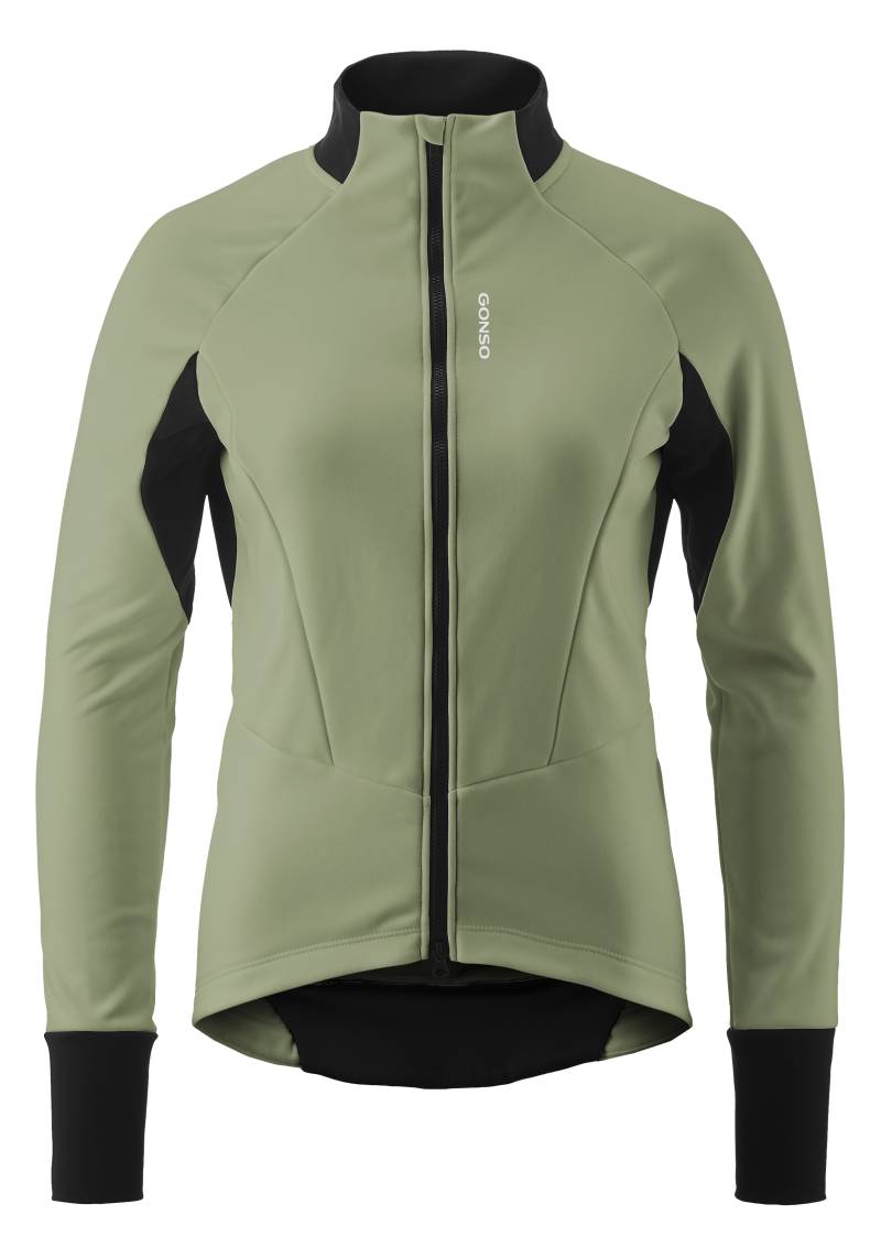 Gonso Fahrradjacke "ROAD JACKET SOFTSHELL 2 W" Damen Softshell-Jacke, atmungsaktive Radjacke, Tight Fit von Gonso