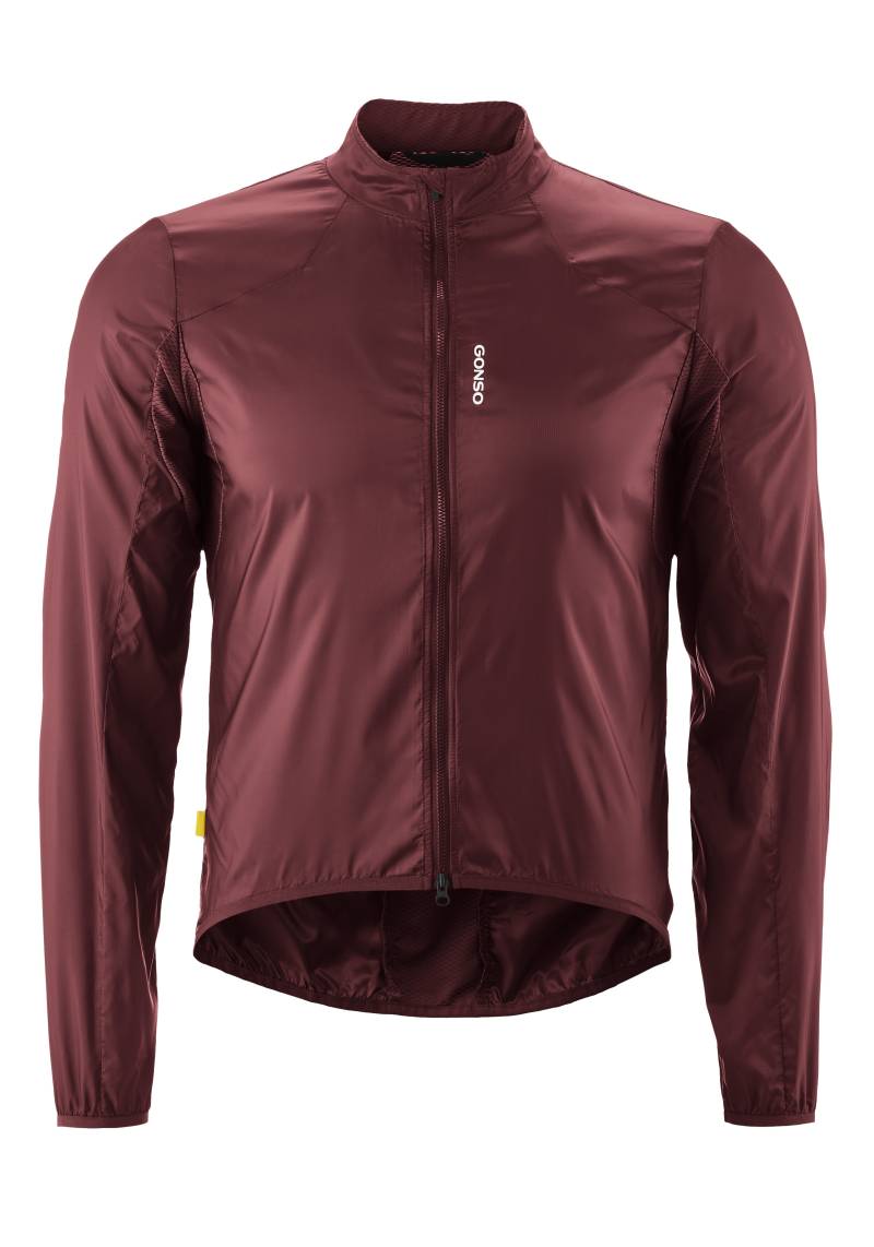 Gonso Fahrradjacke "Road Jacket Wind M" Herren Radjacke, atmungsaktive Rennrad-Windjacke, Funktionsjacke von Gonso