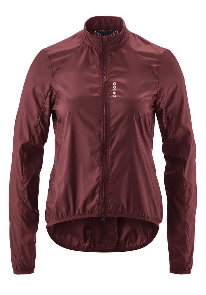 Gonso Fahrradjacke Road Jacket Wind W Damen Radjacke, atmungsaktive Rennrad-Windjacke, Funktionsjacke von Gonso