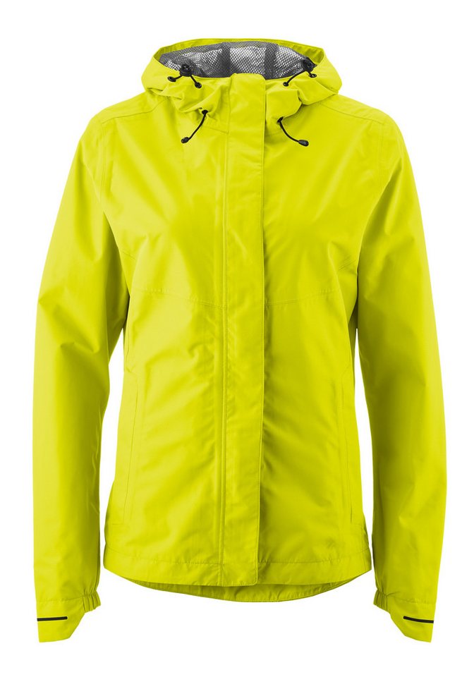Gonso Fahrradjacke SAVE JACKET ESSENTIAL W Damen Regenjacke wind- und wasserdicht, Radjacke mit Kapuze von Gonso
