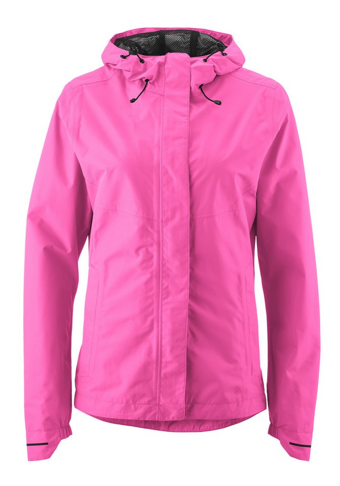 Gonso Fahrradjacke SAVE JACKET ESSENTIAL W Damen Regenjacke wind- und wasserdicht, Radjacke mit Kapuze von Gonso
