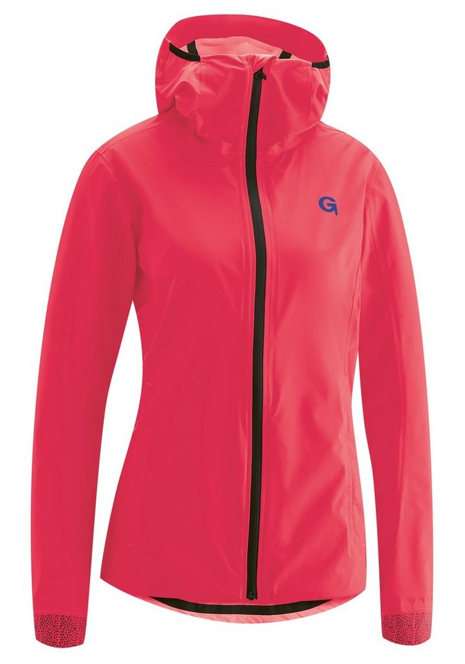 Gonso Fahrradjacke Save Jacket Trail W Damen Regenjacke wind- und wasserdicht, Radjacke mit Kapuze von Gonso