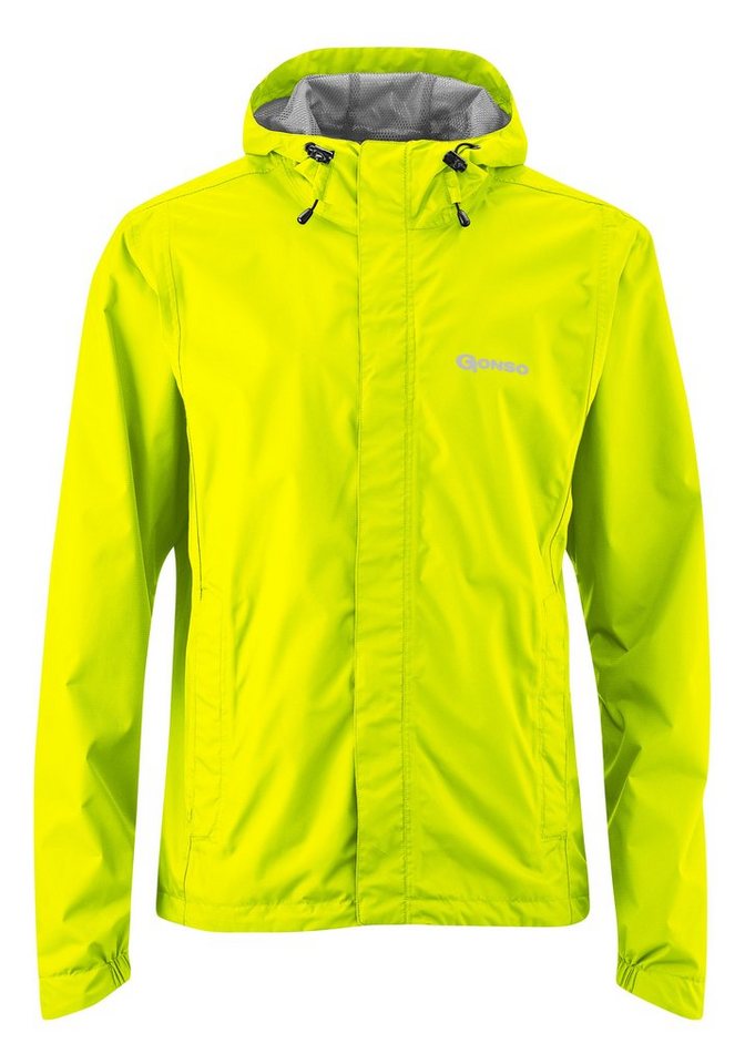 Gonso Fahrradjacke Save Light Herren Regenjacke wind- und wasserdicht, Radjacke mit Kapuze von Gonso