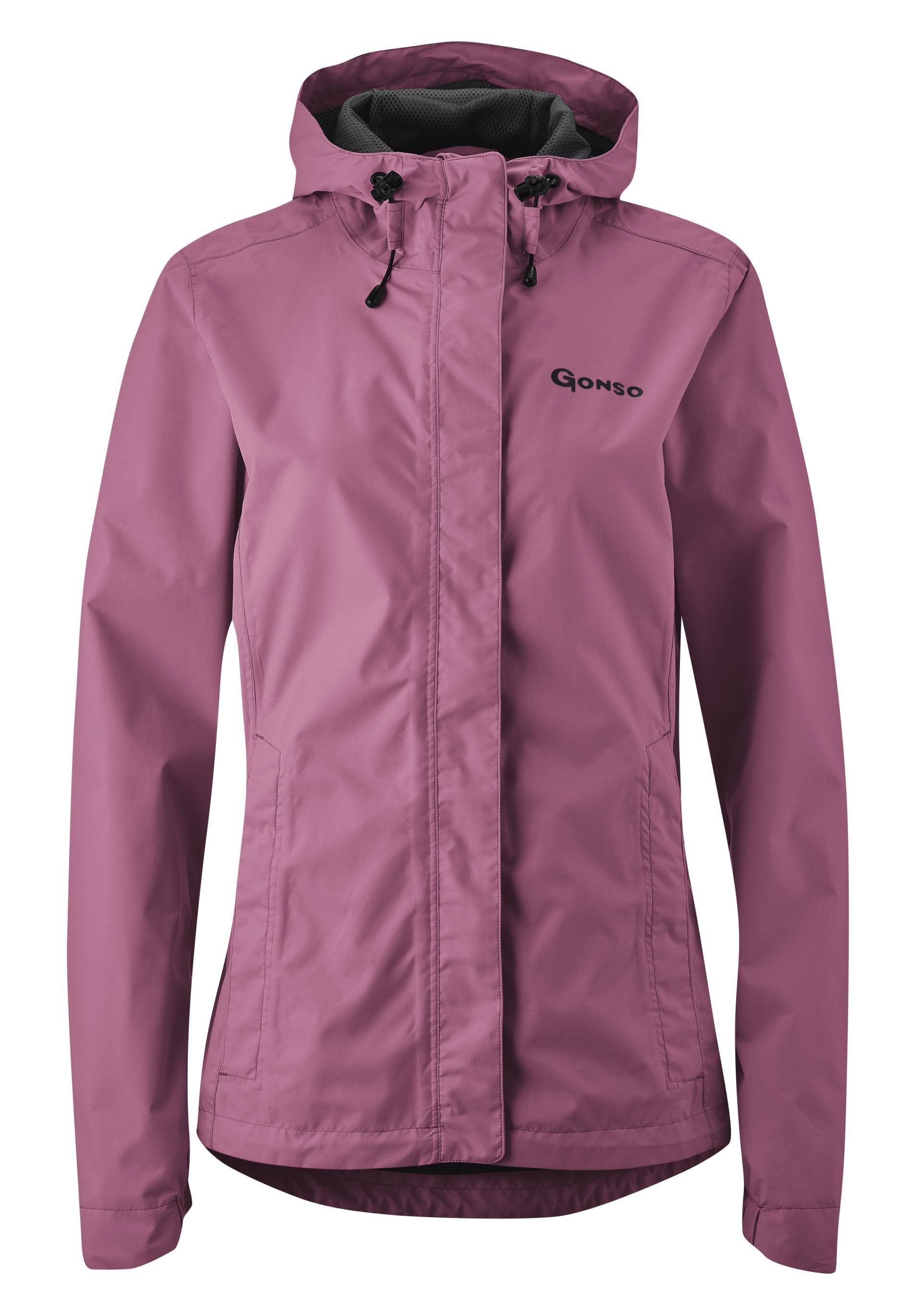 Gonso Fahrradjacke "Sura Light", Damen Regenjacke wind- und wasserdicht, Radjacke mit Kapuze von Gonso