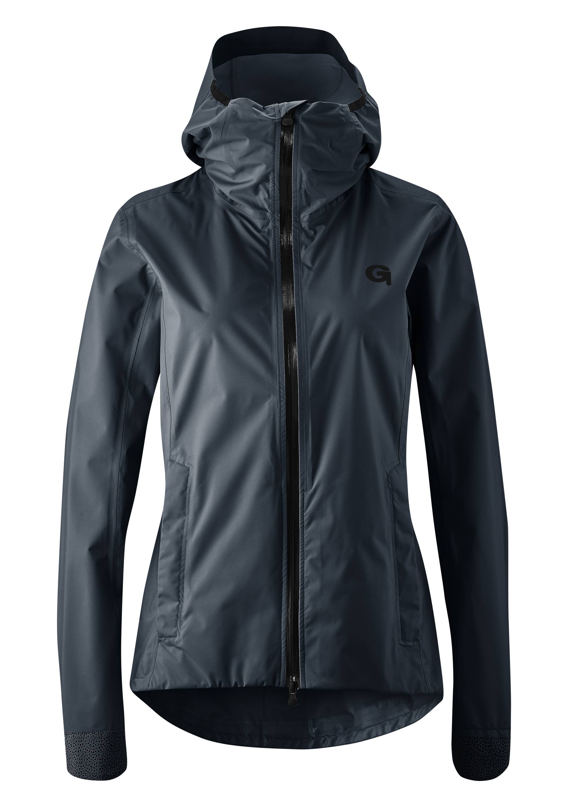 Gonso Fahrradjacke "Sura Plus", Damen Regenjacke wind- und wasserdicht, Radjacke mit Kapuze von Gonso