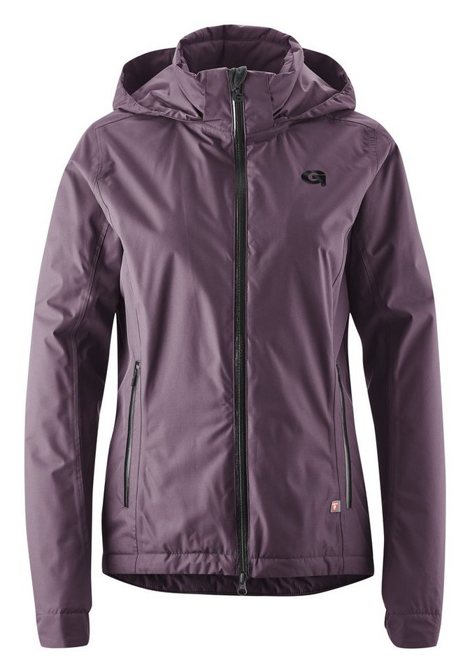 Gonso Fahrradjacke Sura Therm Damen Regenjacke wind- und wasserdicht, Radjacke mit Kapuze von Gonso