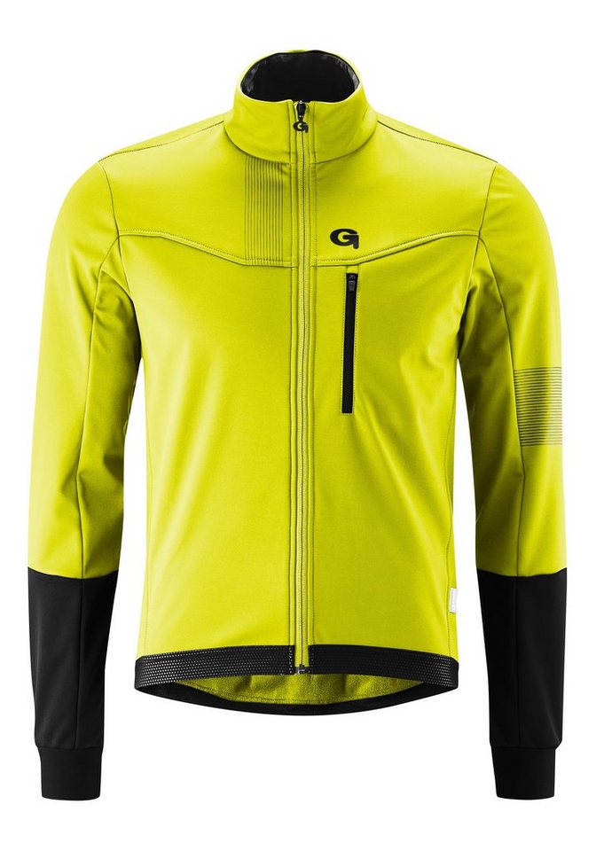 Gonso Fahrradjacke Valaff Herren Softshell-Jacke, Windjacke atmungsaktiv und wasserabweisend von Gonso