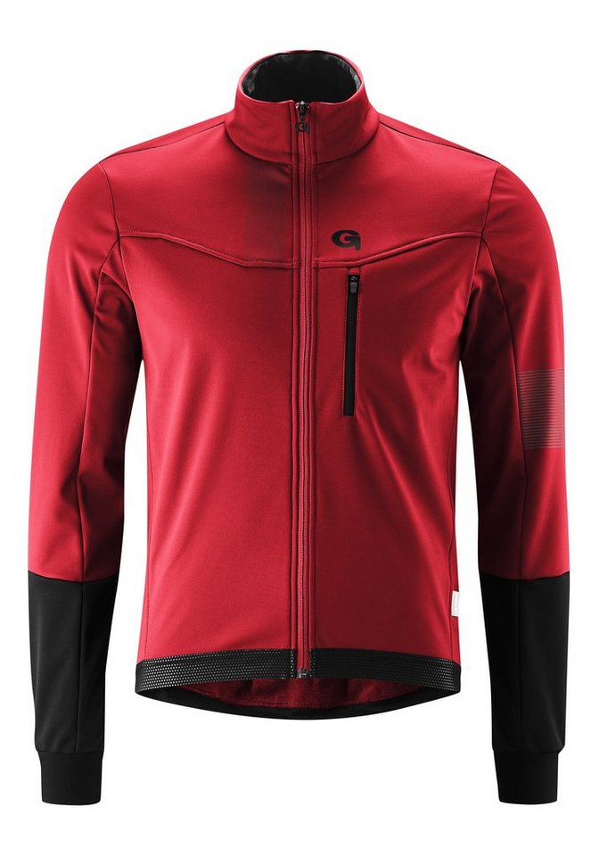 Gonso Fahrradjacke Valaff Herren Softshell-Jacke, Windjacke atmungsaktiv und wasserabweisend von Gonso