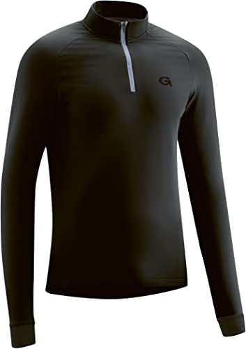 Gonso Grosso Half-Zip Langarm Trikot Herren schwarz von Gonso