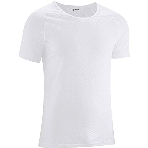 Gonso Pete U-Shirt Herren white Größe L 2017 Fahrrad Unterwäsche von Gonso