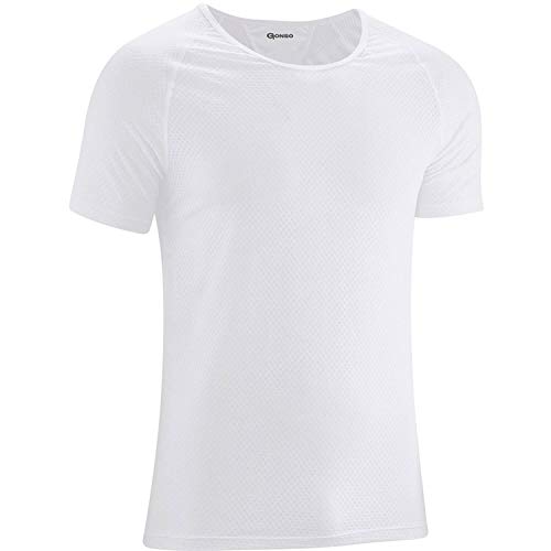 Gonso Pete U-Shirt Herren white Größe S 2017 Fahrrad Unterwäsche von Gonso